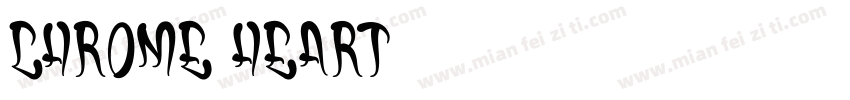CHROME HEART字体转换